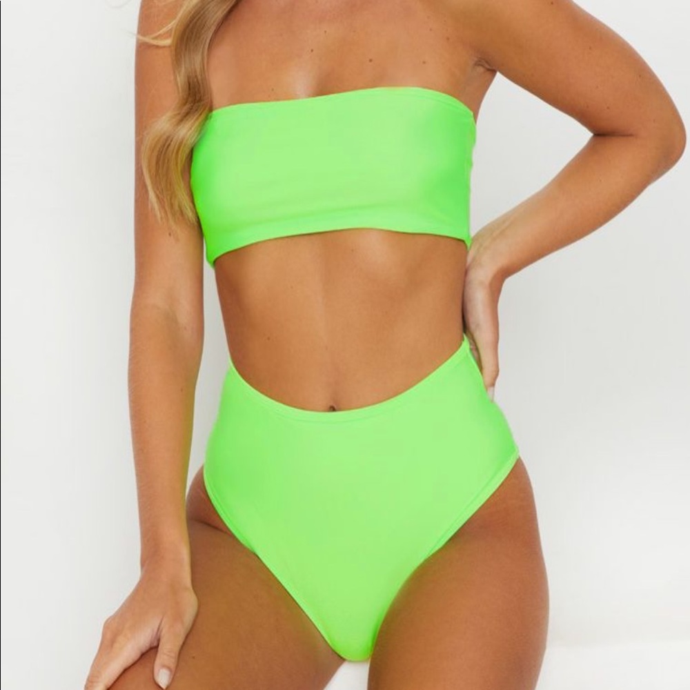 PrettylittleThing Bandeau Bikini Top
